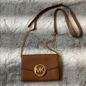 Authentic brown Michael Kors purse